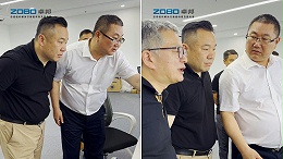 ZOBO卓邦張新峰與協(xié)會(huì)領(lǐng)導(dǎo)走訪中建電子信息技術(shù)有限公司，共商發(fā)展大計(jì)