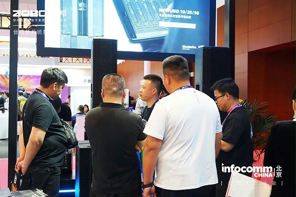 3聚焦展會(huì)盛況丨北京infocomm展 ZOBO卓邦新品亮相第二天 熱度依舊不減 好評如潮