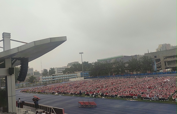 ZOBO卓邦PRS音響為北京交通大學2021新生開學典禮保駕護航