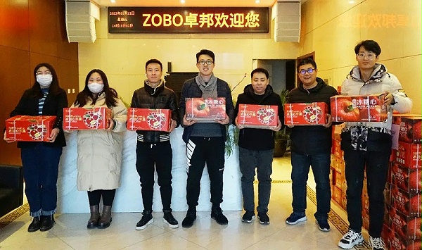 ZOBO卓邦工會丨春節(jié)慰問暖人心，凝心聚力鼓干勁