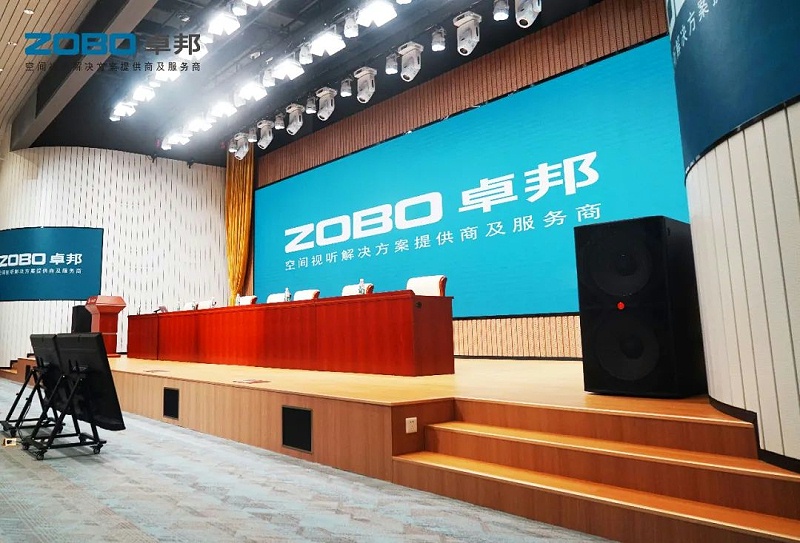 6ZOBO卓邦助力首都科技創(chuàng)新建設丨為中國機械研究總院集團懷柔科技創(chuàng)新基地，提供空間視聽解決方案及服務 A1樓虛擬摳像演播室