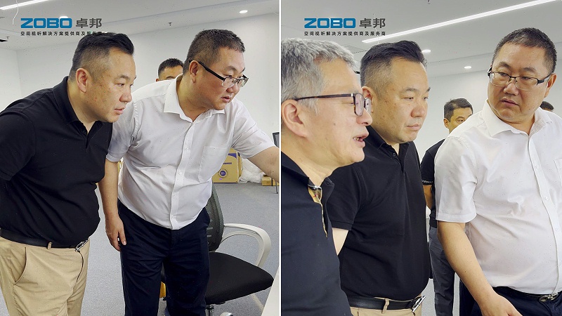 ZOBO卓邦張新峰與協(xié)會(huì)領(lǐng)導(dǎo)走訪中建電子信息技術(shù)有限公司，共商發(fā)展大計(jì)