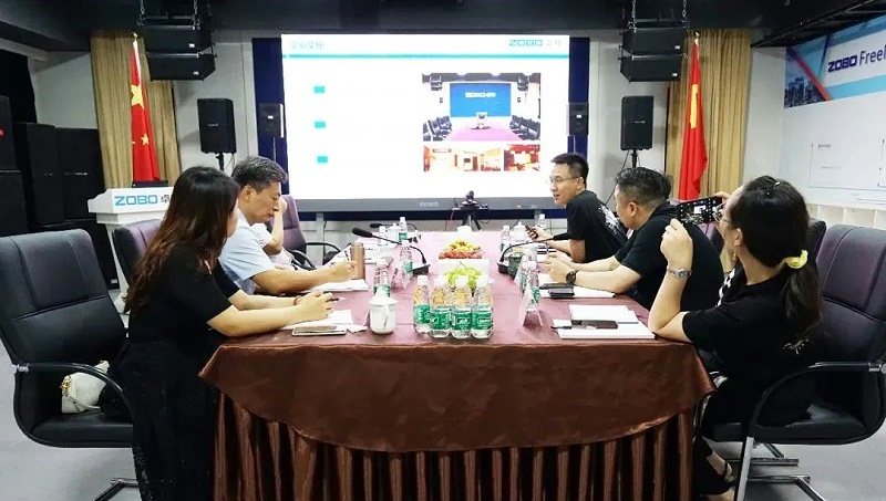北京河南經(jīng)濟文化會領導一行調研走訪ZOBO卓邦