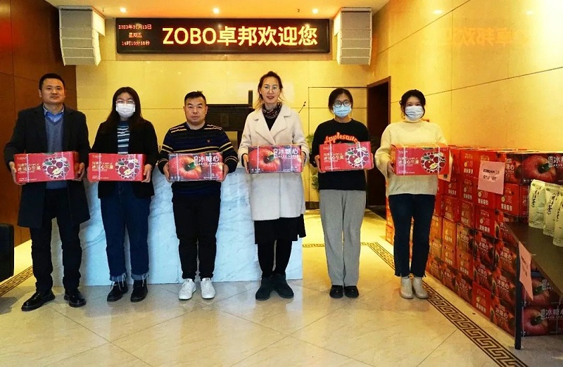 ZOBO卓邦工會丨春節(jié)慰問暖人心，凝心聚力鼓干勁